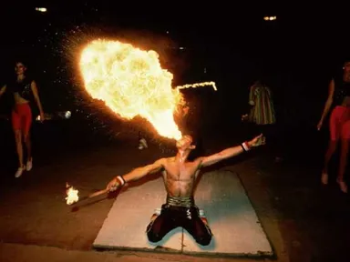 Продуманная пиротехника - отличный финал для шоу.