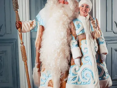 Золотые Дед Мороз и Снегурочка: «Наше появление – это сюрпризный момент, волшебство, чудо»