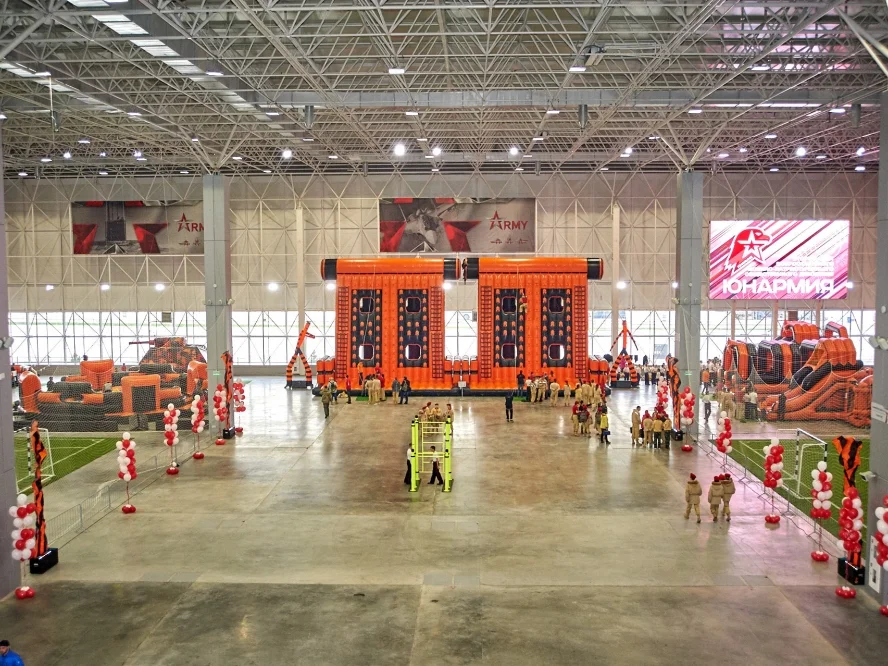 Проект Вызов принят, полоса препятствий, аттракционы