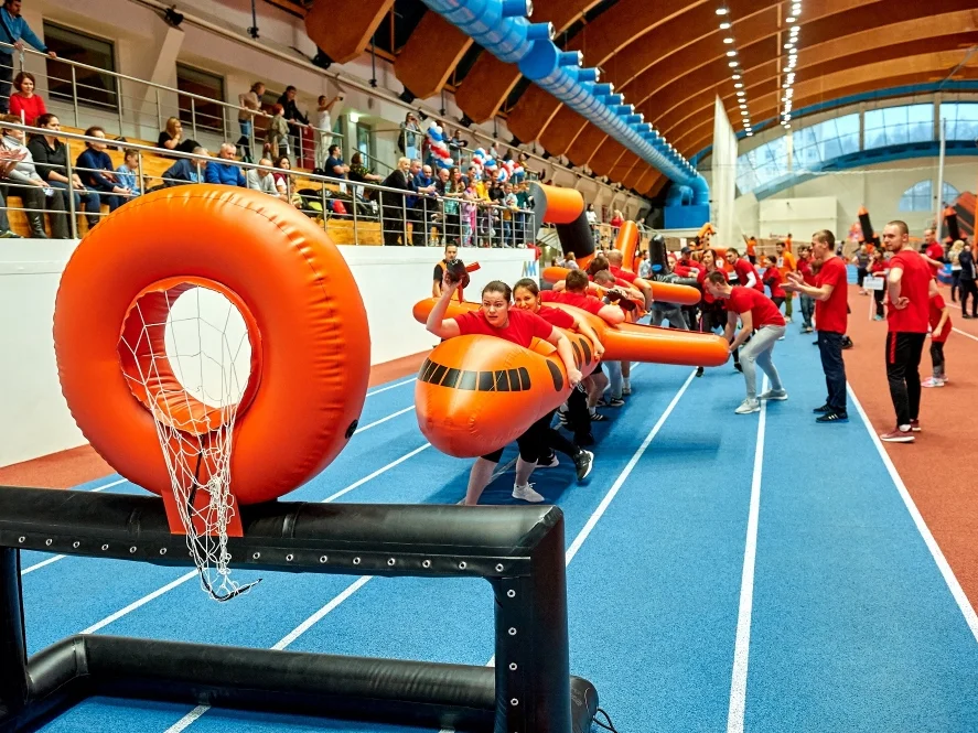 Проект Вызов принят, полоса препятствий, аттракционы