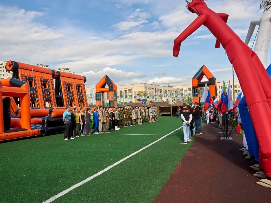 Проект Вызов принят, полоса препятствий, аттракционы